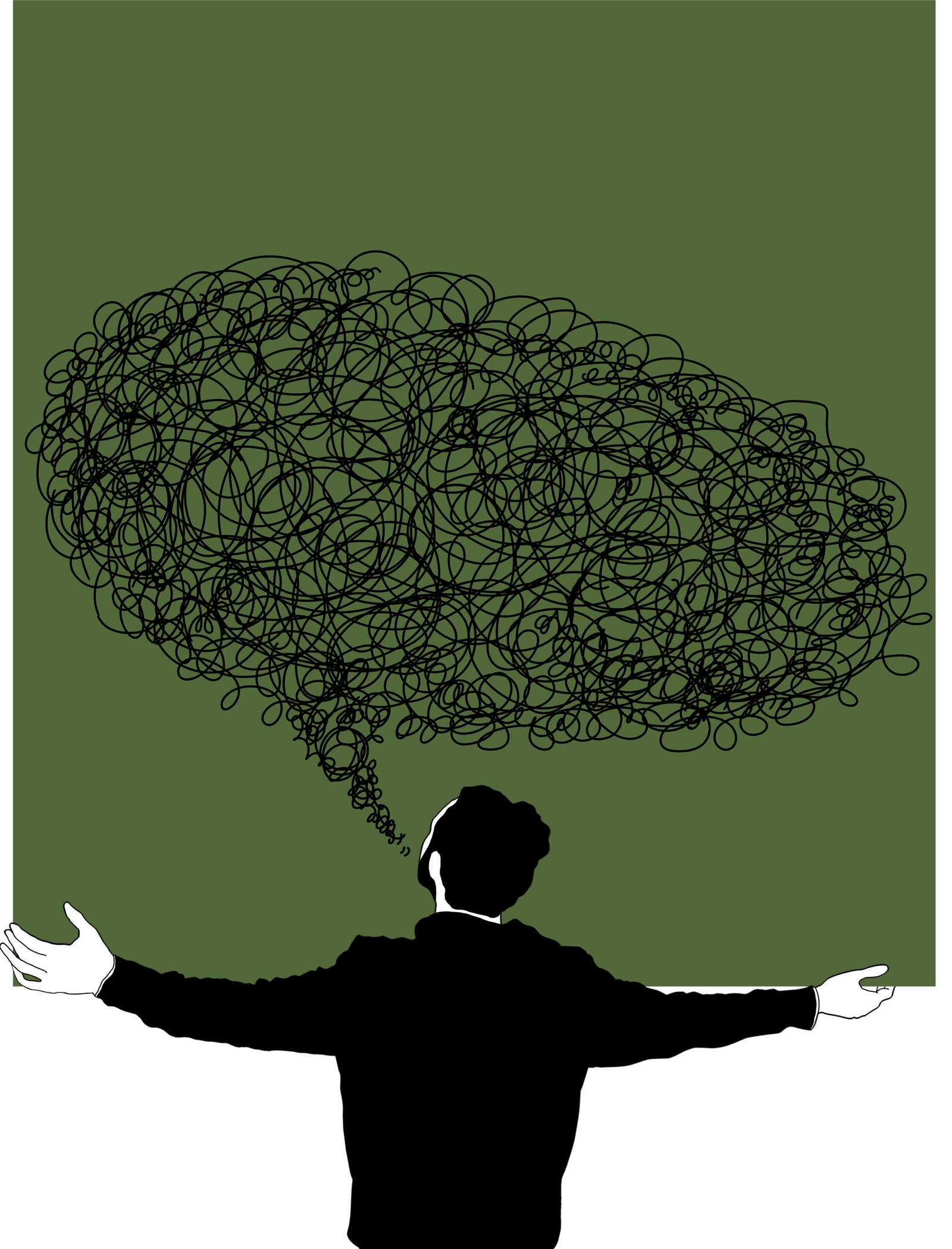 Illustration of a person's confused mind - DR KATERINA GEORGIADIS